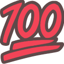 Symbol Hundred Points Emoji